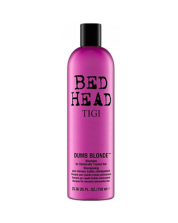 TIGI Bed Head Dumb Blonde - Шампунь для блондинок 750 мл - hairs-russia.ru